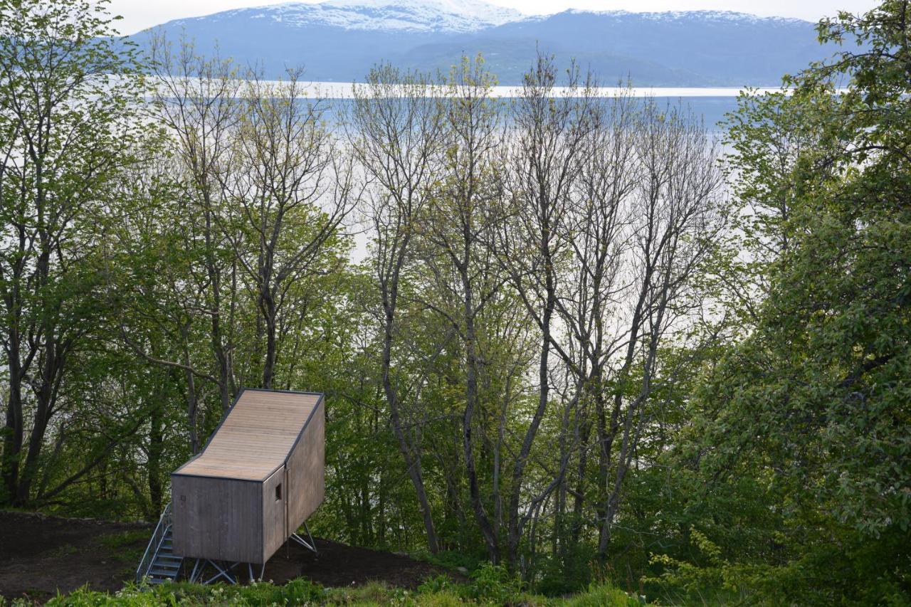 Treehut, Nature, Birds, Silence And Fjord Samlanes Extérieur photo